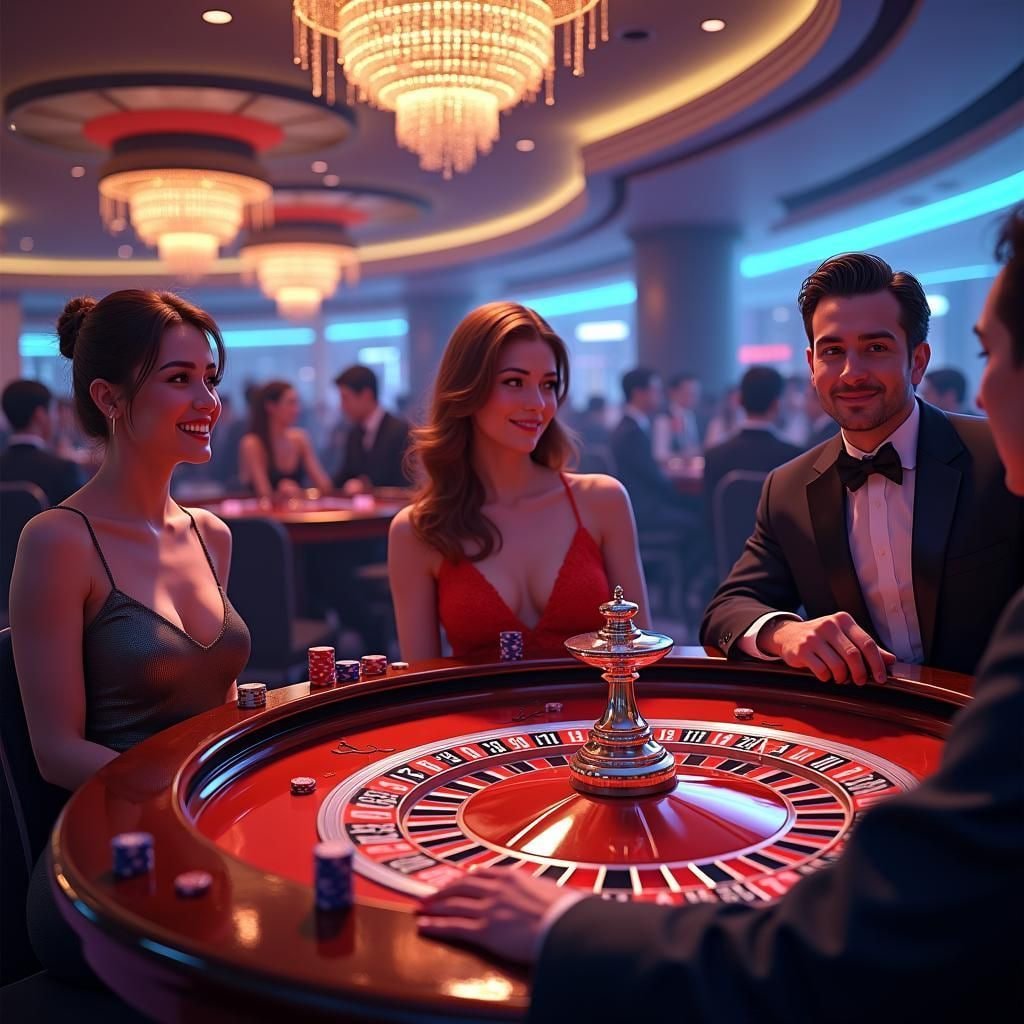 Studio Asia Gaming dengan dealer langsung dan kamera multi-arah di platform agen108 slot